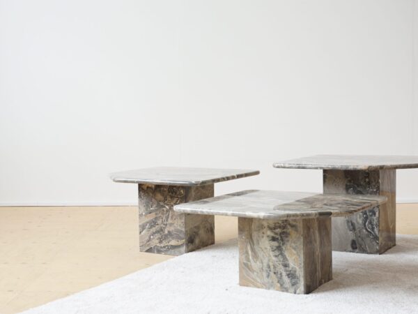 1970’s Italian Marble side tables