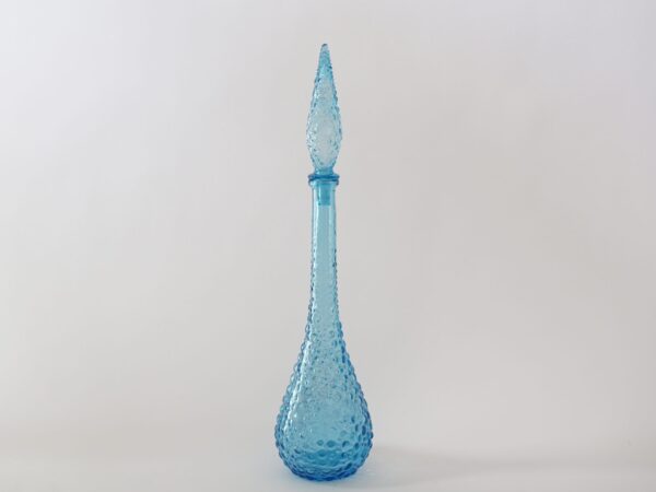 Midcentury Glass Genie Decanters with Stopper by Empoli